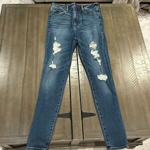 Abercrombie and Fitch high rise skinny jeans